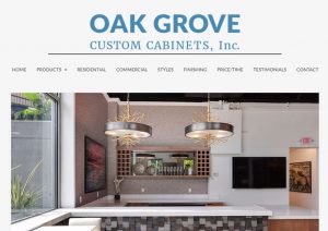Web Design Case Study - Oak Grove Cabinets